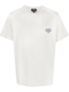 APC LOGO-EMBROIDERED COTTON T-SHIRT