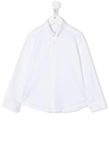 Il Gufo Button-down Cotton Shirt In White