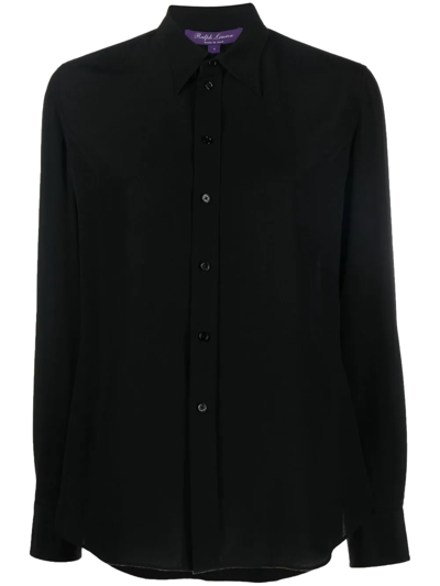 Ralph Lauren Front Button-fastening Shirt In Schwarz