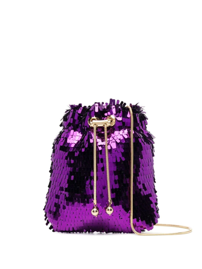 Rosantica Ballerina Crossbody Bag In Purple