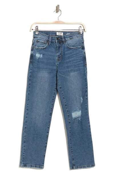 Kensie Straight Leg Jeans In Melbourne W/ Dest