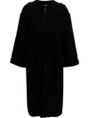 DSQUARED2 LONG-SLEEVE BELTED dressing gown