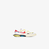 NIKE X OFF-WHITE WHITE BLAZER LOW LEATHER SNEAKERS,DH786310017530662