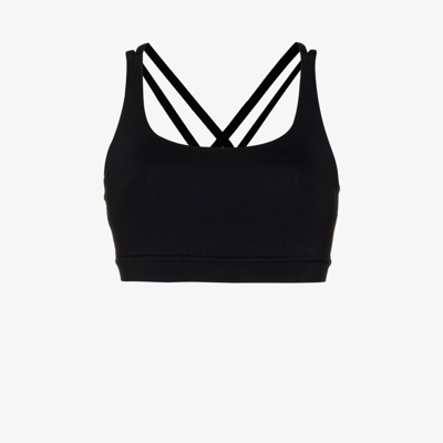 Lululemon Black Energy Yoga Sports Bra