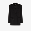 Isabel Marant Black Nevim Double-breasted Blazer In Black