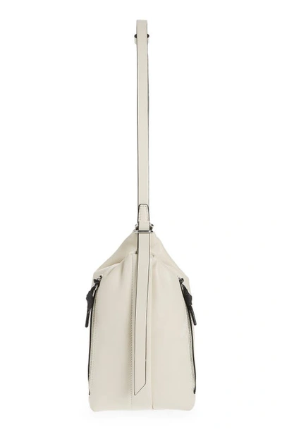 Rag & Bone Hayden Mini Leather Sling Crossbody Bag In Antique White