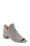 Pelle Moda Vonn Open Toe Ankle Boot In Steel