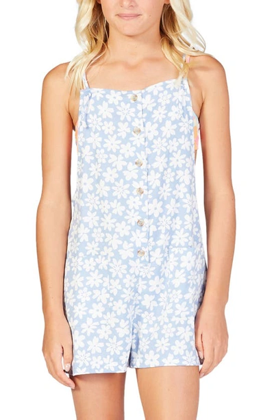 Billabong Wave Watch Jr Romper In Bayou Blue