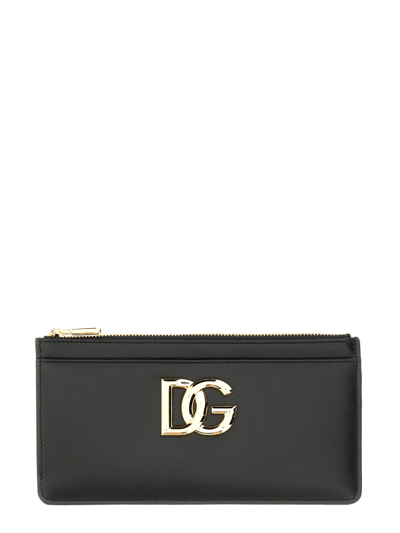Dolce & Gabbana Large Card Holder In Black