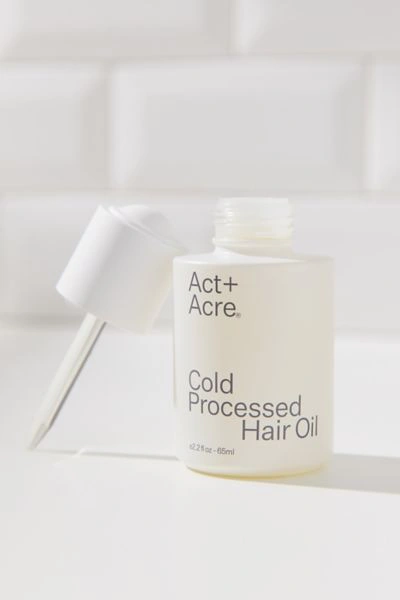 Act+acre Cold Processed Hair Oil In Assorted