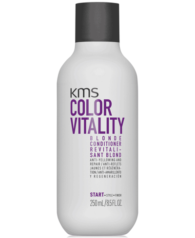 Kms Color Vitality Blonde Conditioner, 8.5 Oz, From Purebeauty Salon & Spa