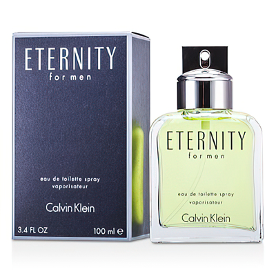 Calvin Klein Eternity Men /  Edt Spray 3.4 oz (m) In Green,orange,red,yellow