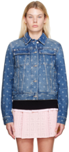 GIVENCHY BLUE 4G DENIM JACKET