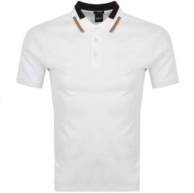 Boss Business Boss Philipson Polo T Shirt White