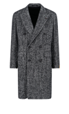 Tagliatore Herringbone-pattern Double-breasted Coat