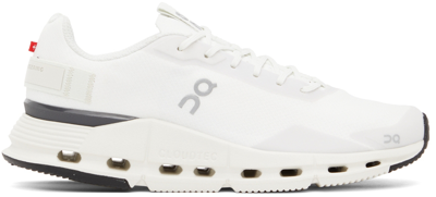 On Off-white Cloudnova Form Sneakers In White / Eclipse
