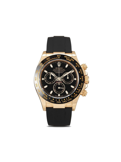 Pre-owned Rolex  Daytona 40mm In Black