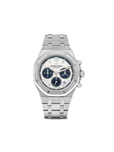 Pre-owned Audemars Piguet 2019  Royal Oak Chronograph 38mm In Silver