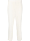 THEORY MID-RISE CROPPED TROUSERS