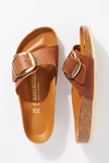 Birkenstock Madrid Big Buckle Sandals In Yellow