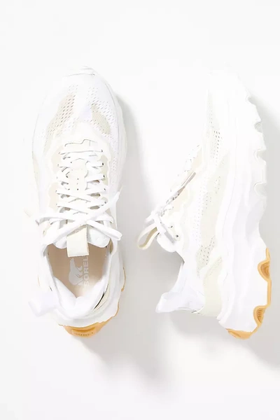 Sorel Kinetic Breakthru Sneakers In White