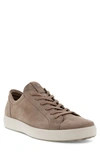 Ecco Soft 7 City Sneaker In Taupe/ Taupe