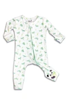 BELLABU BEAR KIDS' DRAGONFLY CONVERTIBLE FOOTIE PAJAMAS