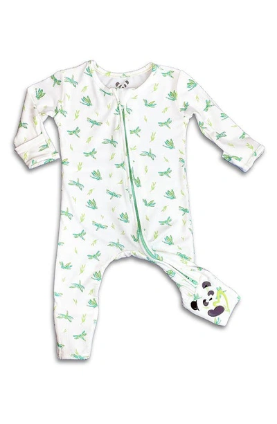 Bellabu Bear Baby Girl's & Little Girl's Dragonfly Print Convertible Footie In Baby Boys Dragonfly