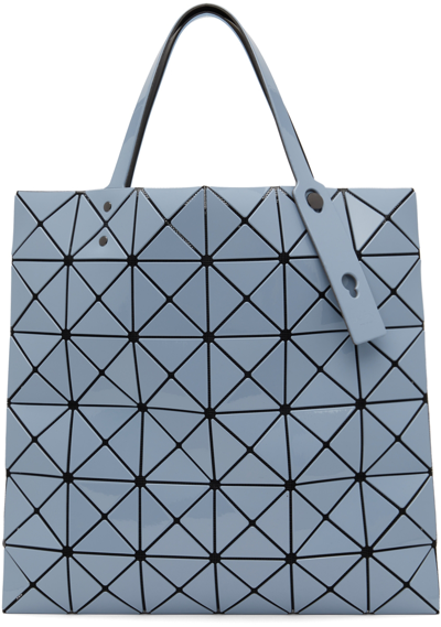 Bao Bao Issey Miyake Blue Double Color Lucent Tote In 77 Lt.blue X Graysh