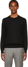 Brunello Cucinelli Fine-knit Cotton Jumper In Black