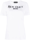 Boutique Moschino Logo-print T-shirt In White