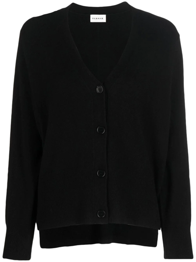 P.a.r.o.s.h V-neck Cashmere Cardigan In Black