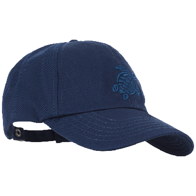 Vilebrequin 刺绣棒球帽 In Blue