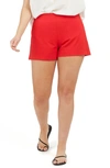 Spanx On The Go 4-inch Shorts In True Red