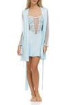 Flora Nikrooz Showstopper Robe In Light Blue