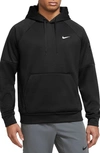 Nike Men's  Therma Therma-fit Hooded Fitness Pullover In Black/ Black/ White