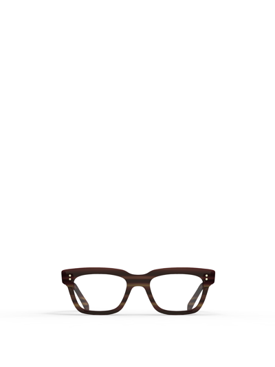 Mr Leight Ashe C Matte Driftwood-antique Gold Unisex Eyeglasses