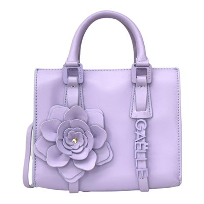 Gaelle Paris Mini Shouder Internal Clutch Bag In Lilac