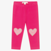 Hatley Baby Girl's & Little Girl's Hearts Leggings In Pink