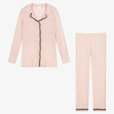 La Perla Teen Girls Pink Modal Pyjamas