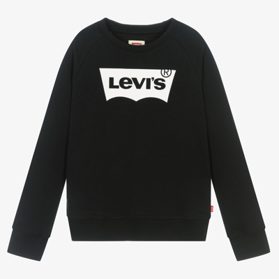 Levi's Teen Girls Black Logo Sweatshirt