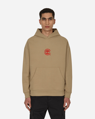 Timberland Clot Hooded Sweatshirt In Brown