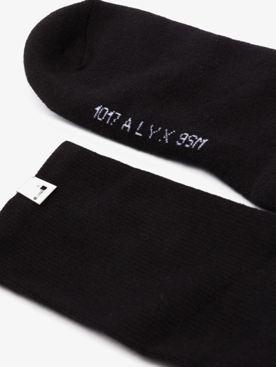 Alyx Socks With Print In Black