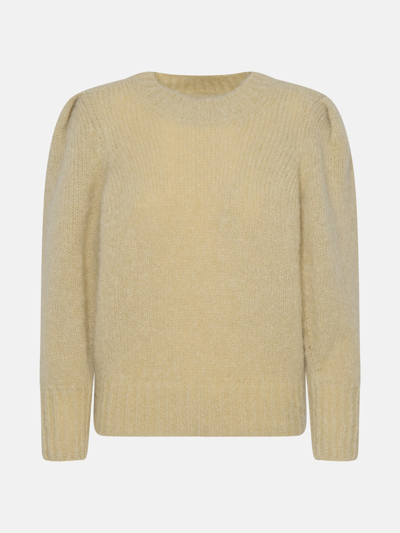 Isabel Marant Mohair Wool Blend Emma Sweater In Beige