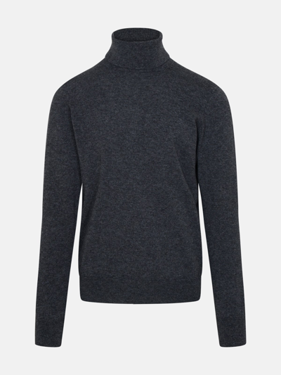 Borgo Asolo Cashmere Turtleneck Sweater In Grey