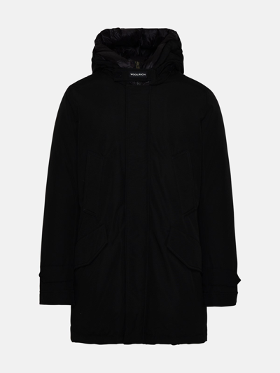 Woolrich Kids' Cotton Blend Polar Parka In Black