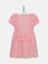 Self-portrait Lace Dress In Pink