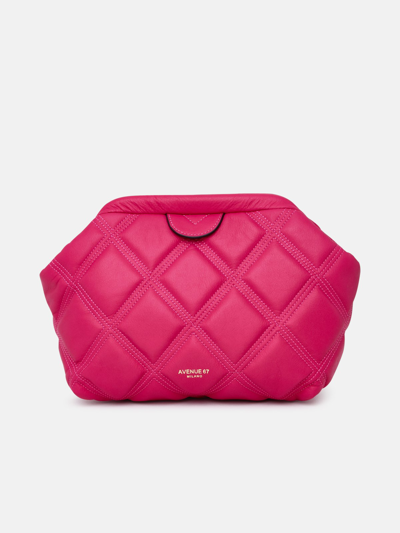 Avenue 67 Frida Leather Crossbody Bag In Pink