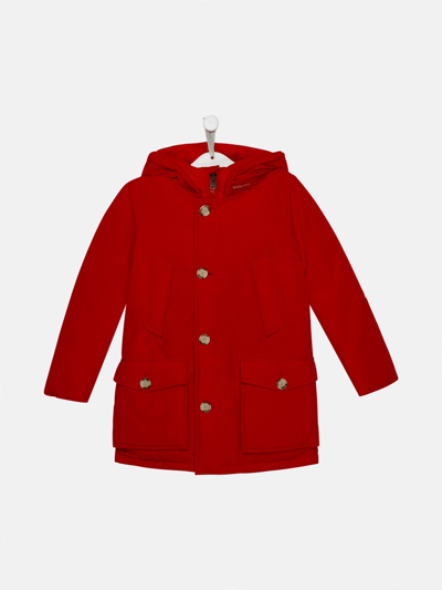 Woolrich Kids' Artic Ramar Parka In Red