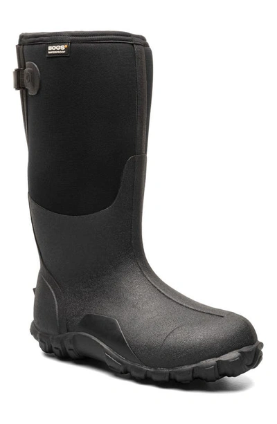 Bogs Classic Adjustable Calf Rain Boot In Black